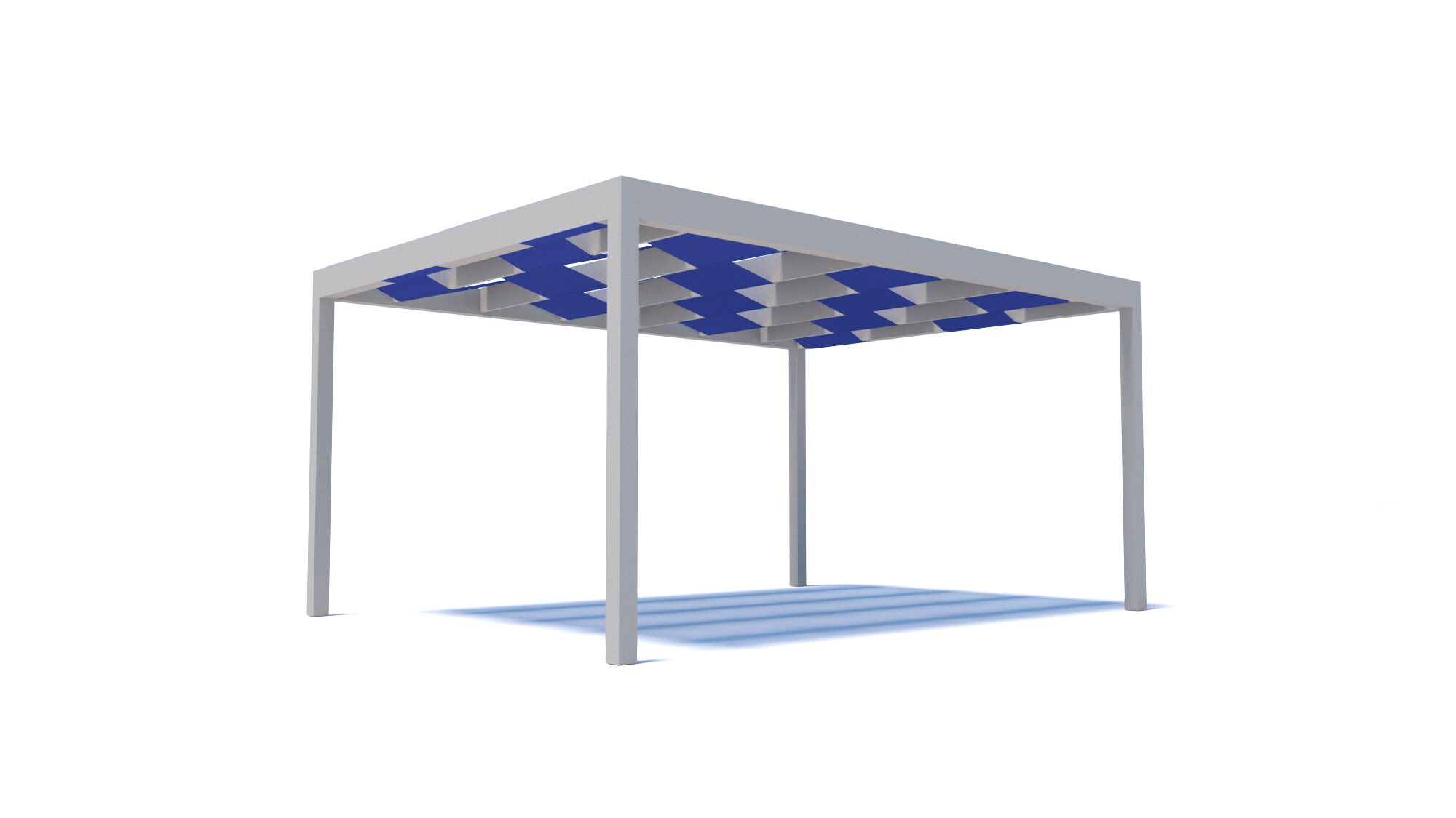 Modelo Pérgola entrelaçada | Global Sombras